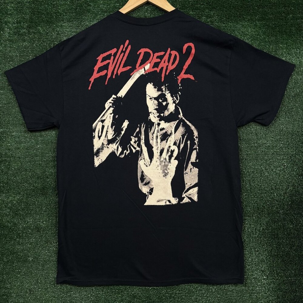 Evil Dead 2 Double Sided movie Promo Tshirt size Large